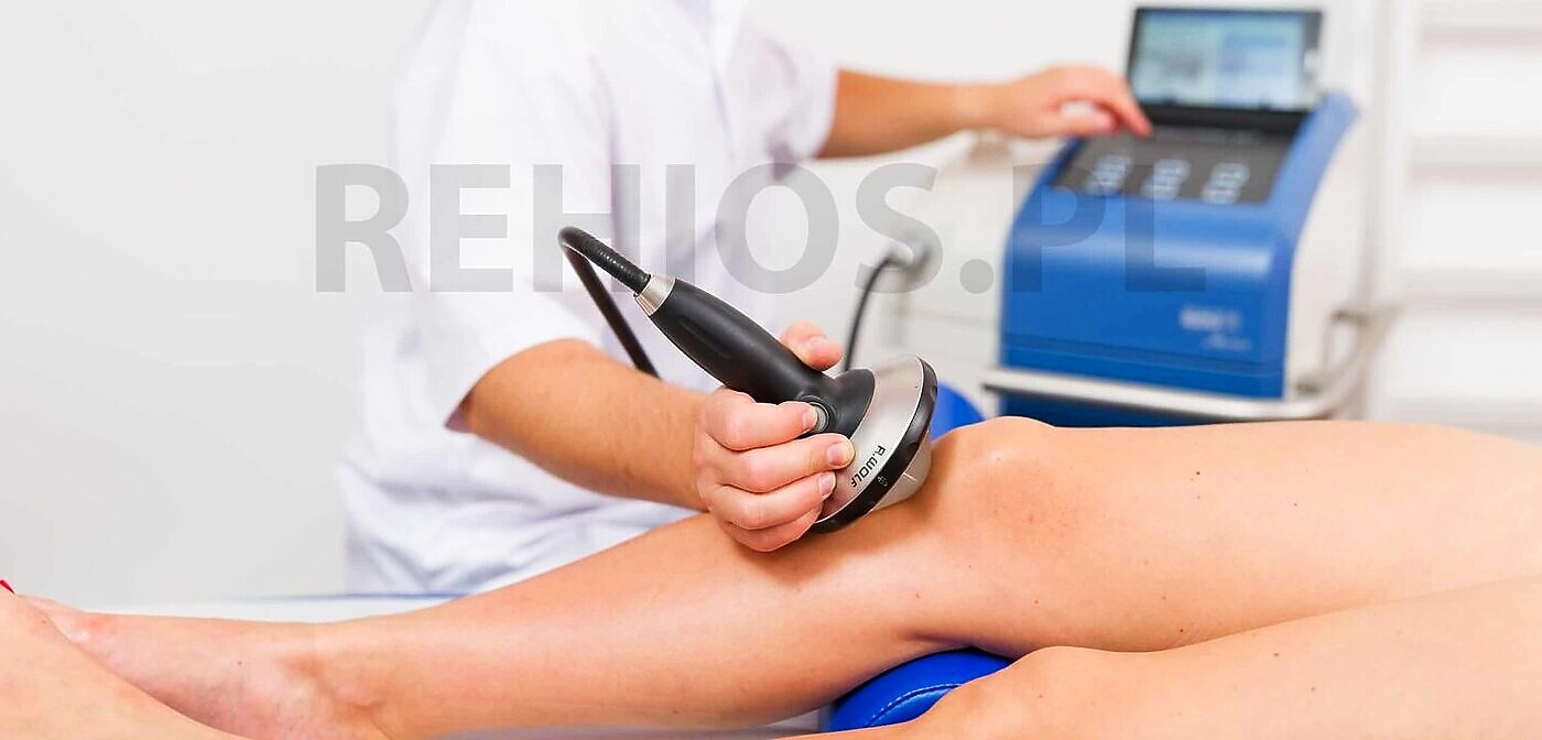 Leczenie kolana — ścięgno rzepki, terapia falą uderzeniową